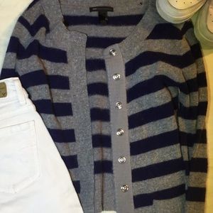 Striped cardigans